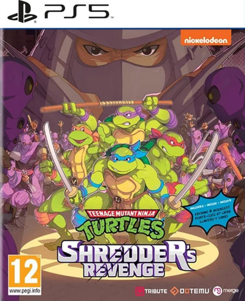 Teenage Mutant Ninja Turtles Shredder's Revenge [Ultimate Edition] box art for Playstation 5